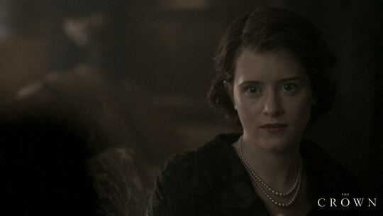 Sipping Queen Elizabeth GIF by NETFLIX
