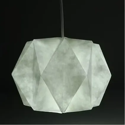 luminária da dobra