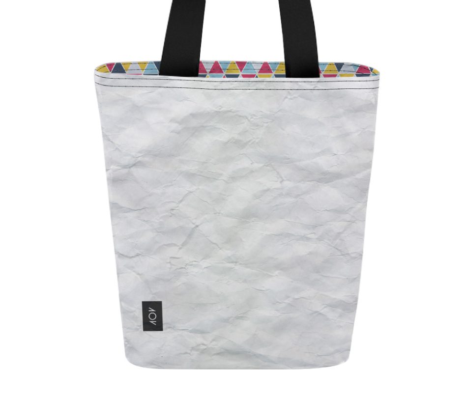 dobra bolsa azulejos triangulares coloridos 4