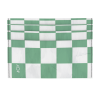 dobra cartao bandeira quadriculada verde e branca 1