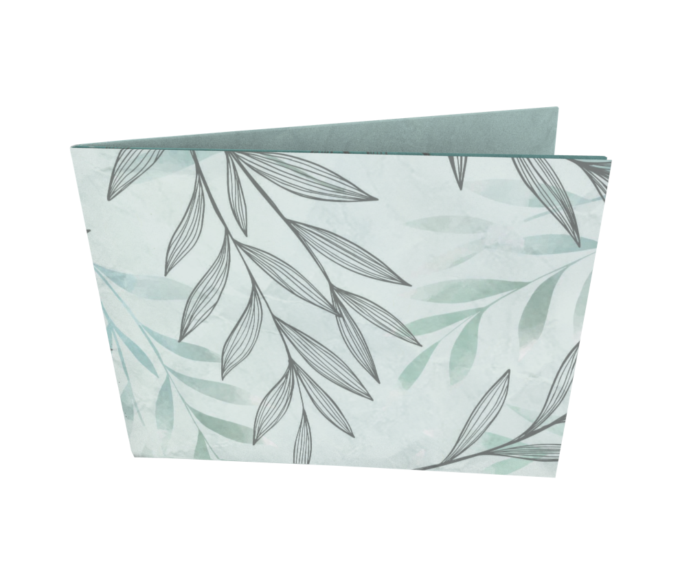 dobra nova folhas em aquarela 0