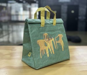 lancheira mesa de bar com alca