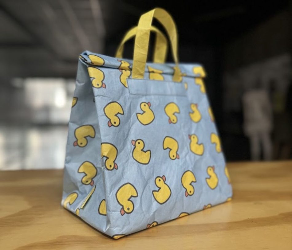 lancheira patinhos com alca lancheira patinhos com alca