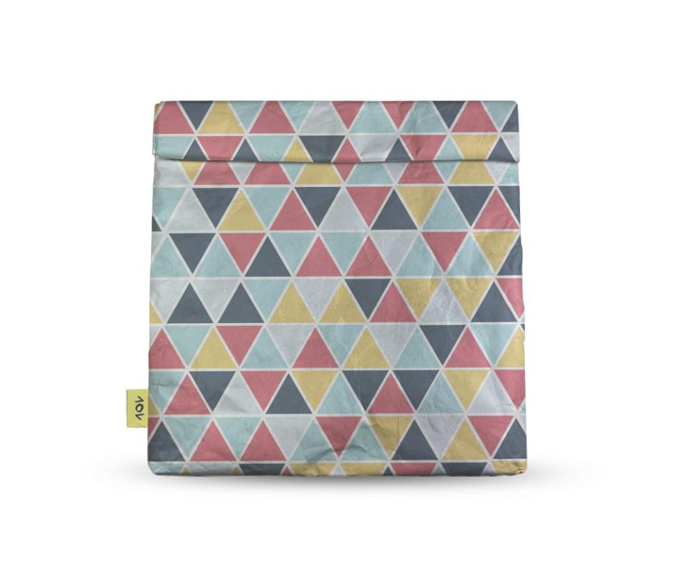 lancheira-azulejos-triangulares-coloridos-lancheira-frente lancheira-azulejos-triangulares-coloridos-lancheira-frente