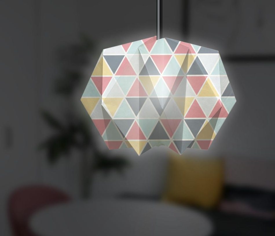 luminaria-azulejos-triangulares-coloridos-luminaria-luz